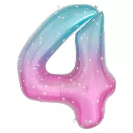 Шар фольгированный 34""4", нежные искры