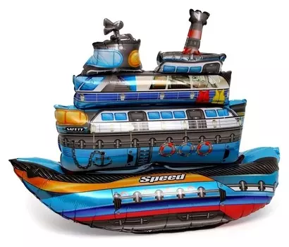 Шар фольгированный 40" «Круизный лайнер»