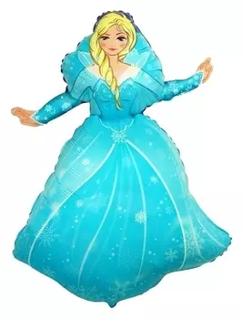 Шар фольгированный 40" «Ледяная принцесса»