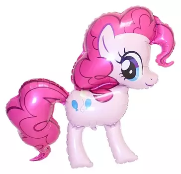 Шар фольгированный 40" «Пони», цвет розовый