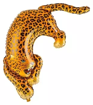 Шар фольгированный 42" «Леопард», фигура