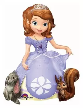 Шар фольгированный 44""софия", ходячий