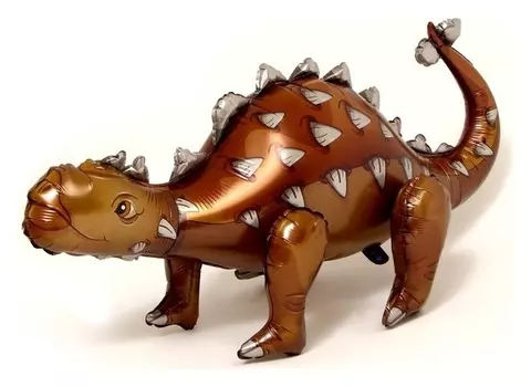 Шар фольгированный 50" «Динозавр анкилозавр»