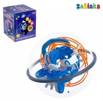 Шар-головоломка Космос лабиринт, 80 уровней