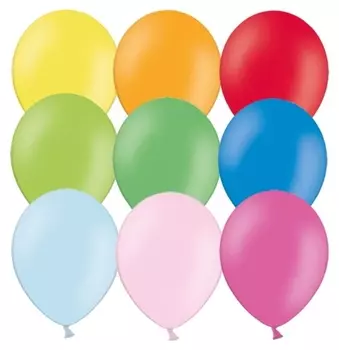 Шар латексный 10", пастель, набор 100 шт.