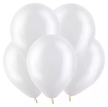 Шар латексный 12", кристалл, прозрачный, набор 100 шт.