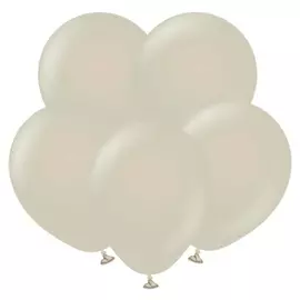 Шар латексный 12", пастель, серый камень, набор 100 шт.