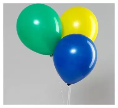 Шар латексный 12", стандарт, набор 5 шт