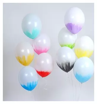 Шар латексный 14" «Браш», Belbal, пастель, набор 10 шт.