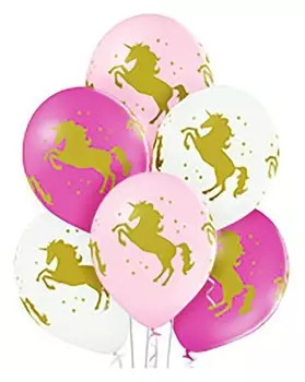 Шар латексный 14" «Единорог», набор 25 шт.