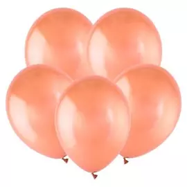 Шар латексный 5" «Зеркальные шары», водные бомбочки, хром, медный, набор 50 шт.