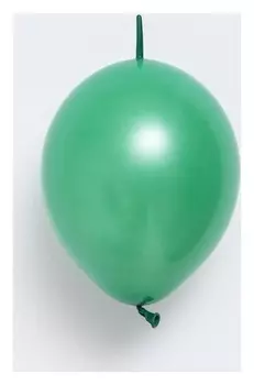 Шар латексный линколун 12", стандарт, набор 100 шт, цвет зеленый
