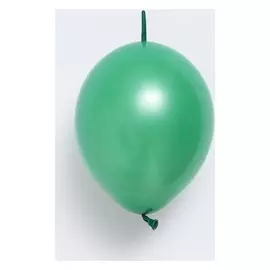 Шар латексный линколун 6", стандарт, набор 100 шт, цвет зеленый