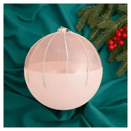 Шар пластик D-20 см "Николь" розовый