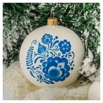 Шар "Расписной" 8,5 см