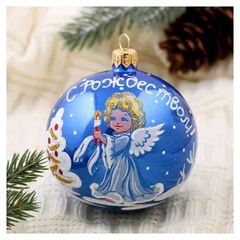 Шар "Рождественская сказка" 8,5 см