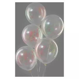 Шар воздушный прозрачный «Цветочное настроение», 25 шт., 12"