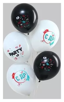 Шар воздушный вечеринка, 25 шт., 12"