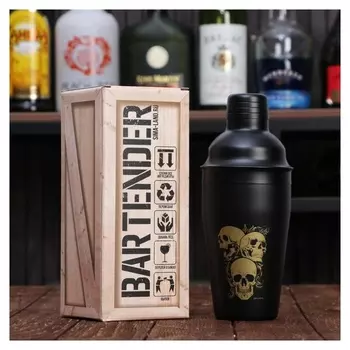 Шейкер "Череп", 500 мл