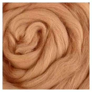 Шерсть для валяния (005 бежевый), 50 г