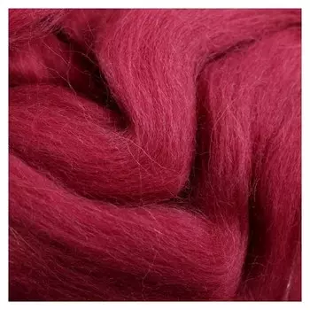 Шерсть для валяния (088 брусника), 50 г