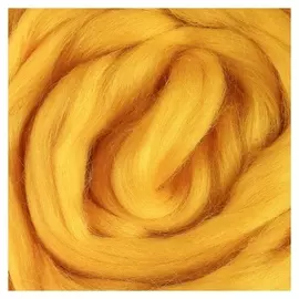 Шерсть для валяния (104 жёлтый), 50 г