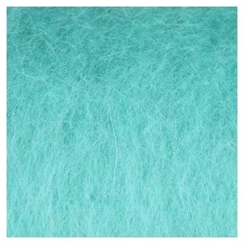 Шерсть для валяния "Кардочес" 100% полутонкая шерсть 100гр (025 мята)