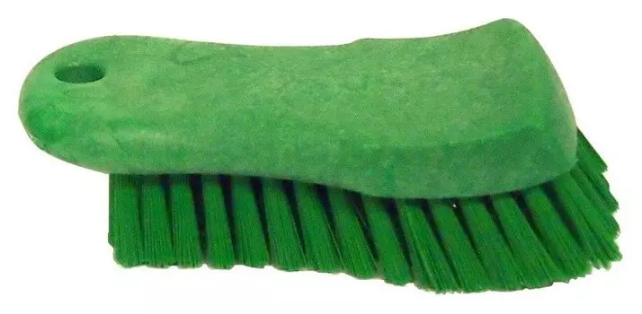 Щетка Haccper жесткая 153мм 4302 G зеленая