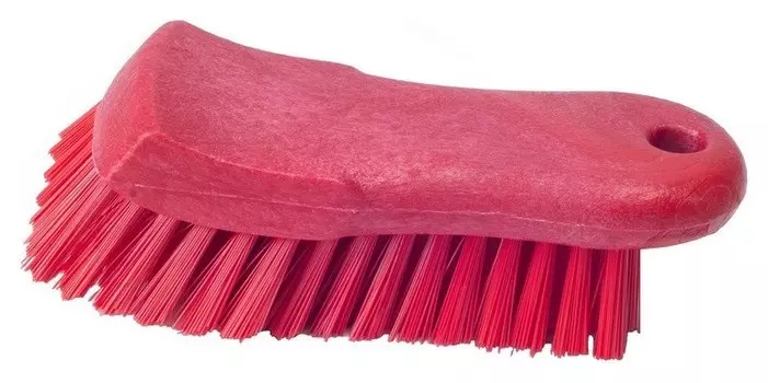Щетка Haccper жесткая 153мм 4302 R красная