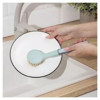 Щётка для посуды круглая доляна, 23×6×3 см