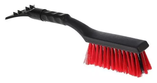 Щётка-скребок AVS Sb-6305, 38.5 см, с распушенной щетиной
