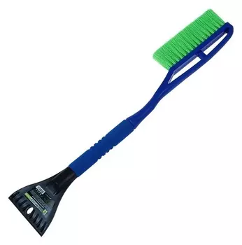 Щётка-сметка со скребком Oktan, 63,5 см