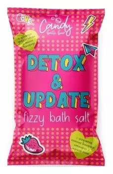 Шипучая соль для ванн Detox &amp; Update