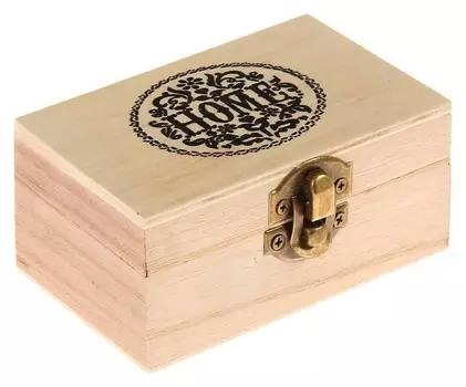 Шкатулка дерево для росписи Home 6х10х5 см