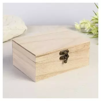 Шкатулка для росписи "Тайник" 17х12х7,5 см