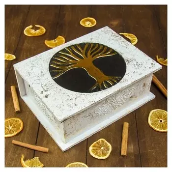 Шкатулка "Древо жизни" 24,5х18,5х9,5 см