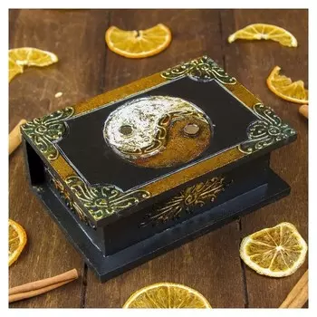 Шкатулка "Ин-янь" 15х10х5 см