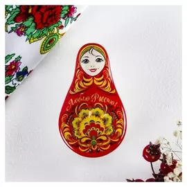 Шкатулка «Люблю россию. узоры»