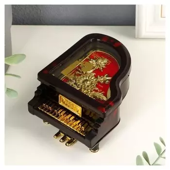 Шкатулка музыкальная фигурная Рояль