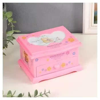 Шкатулка музыкальная "Розовое трюмо"