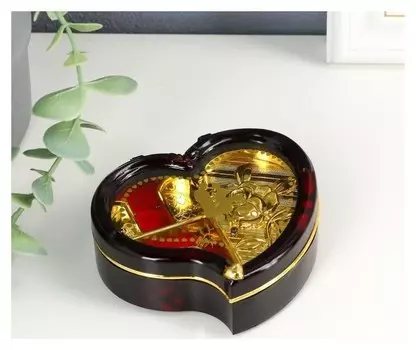 Шкатулка музыкальная "Сердечко"