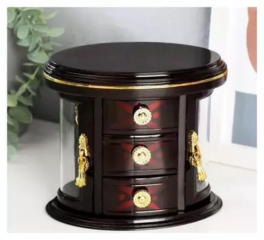 Шкатулка музыкальная "Шкаф овальный"