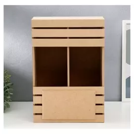 Шкатулка под роспись под 2 бутылки 35х24х12 см