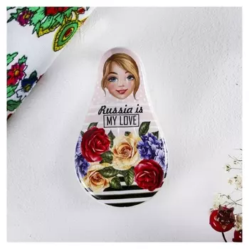 Шкатулка Russia Is My Love, цветы