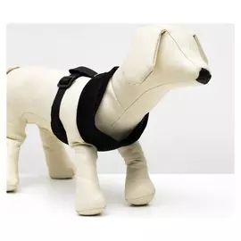 Шлейка мягкая из неопрена, размер S, чёрная