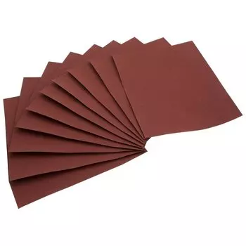 Шлифлист на бумажной основе, P 100, 230 х 280 мм, 10 шт, влагостойкий