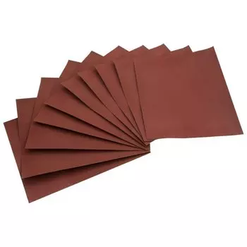 Шлифлист на бумажной основе, P 320, 230 х 280 мм, 10 шт, влагостойкий