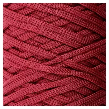 Шнур для вязания "Классика" 100% полиэфир 3мм 100м (160 вишневый)