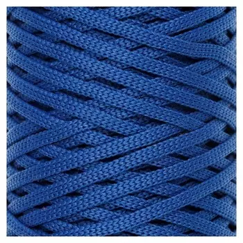Шнур для вязания "Классика" 100% полиэфир 3мм 100м (210 василек)