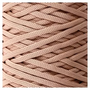 Шнур для вязания "Классика" 100% полиэфир 3мм 100м (230 св.бежевый)